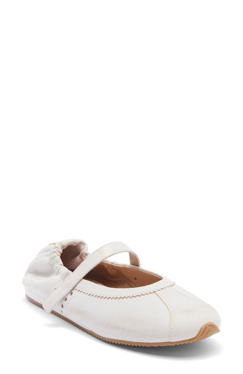 Steve Madden Anaya Mary Jane Flat In White