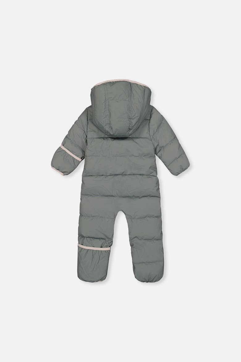 Waterproof Hooded One Piece Snowsuit, Alternate, color, Sage Green
