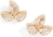 Anzie Bouquet Fleur de Lis Stud Earrings