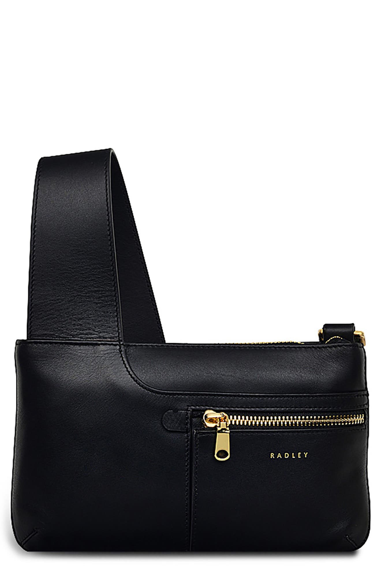 Radley Pockets Mini Zip Leather Crossbody Bag, Main, color, 