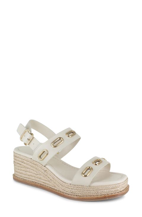 Dani Slingback Espadrille Platform Wedge Sandal (Women)