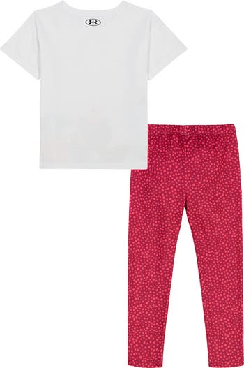 Kids' Flower T-Shirt & Leggings Set