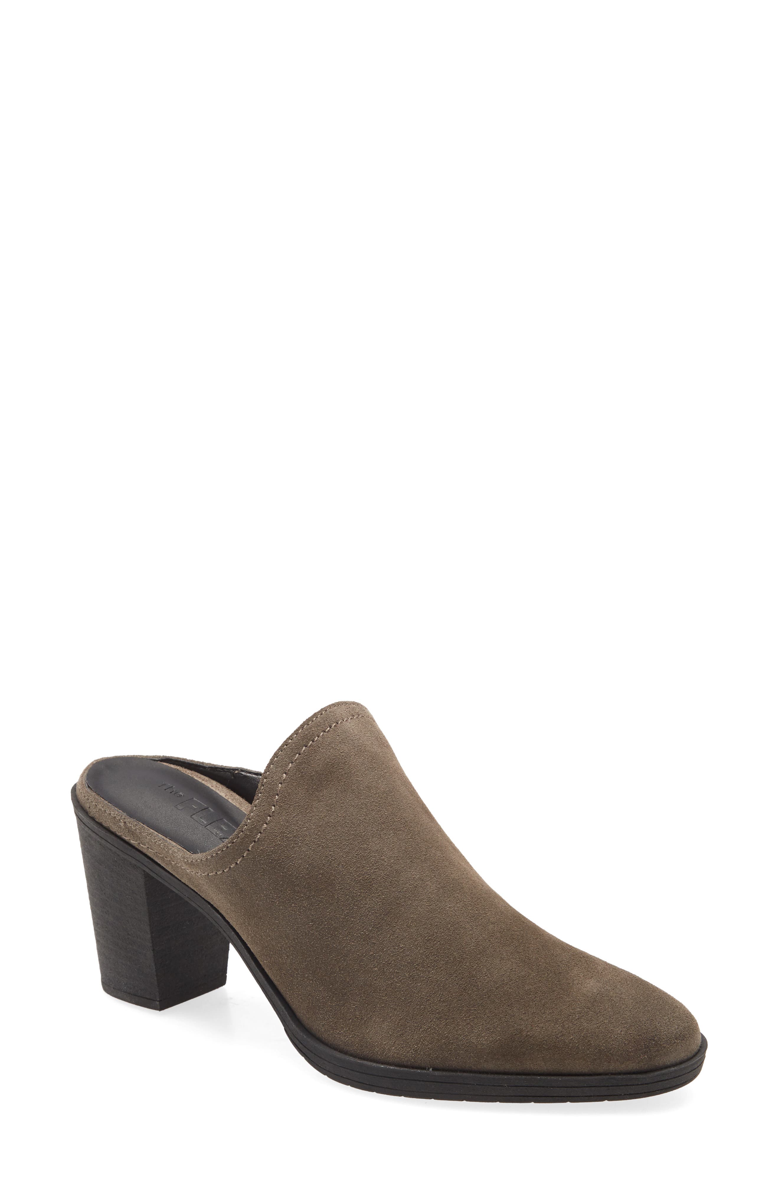 Rock Me Mule, Main, color, TAUPE SUEDE