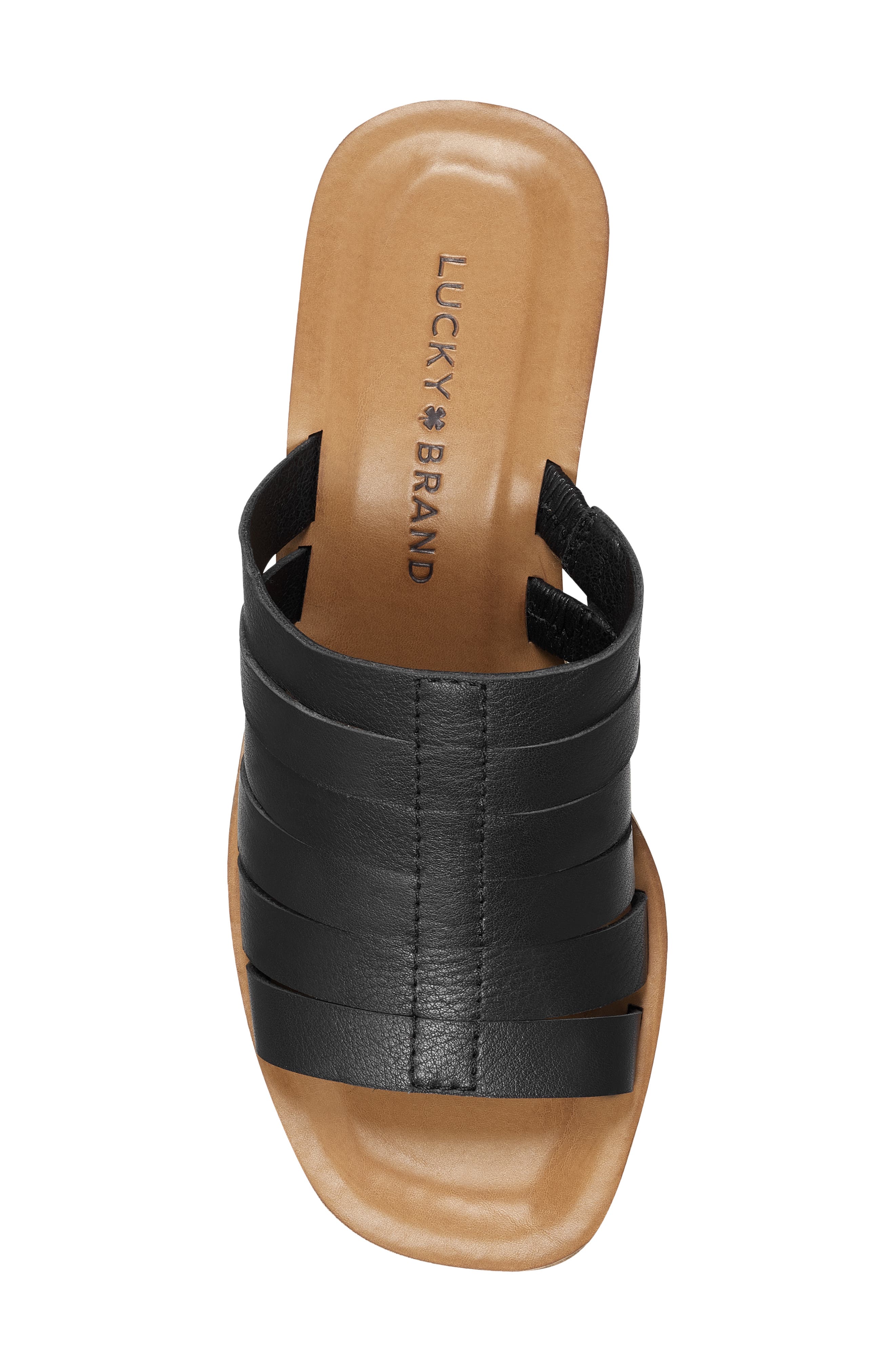 Lucky Brand Paydin Platform Slide Sandal, Alternate, color, 