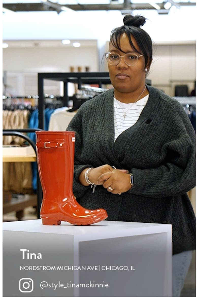 Kids' Original Gloss Waterproof Rain Boot video