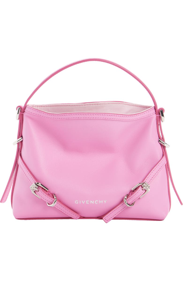 Givenchy Nano Voyou Leather Crossbody Bag, Alternate, color,