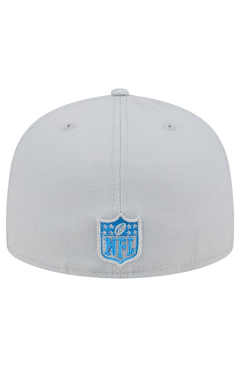 New Era Men's New Era Gray Los Angeles Chargers Active Camo 59FIFTY Fitted Hat, Alternate, color, 