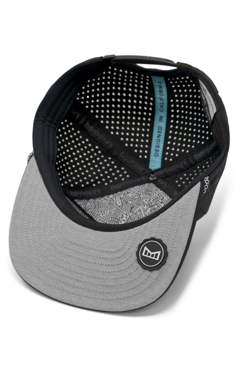 Melin Coronado Brick Hydro Performance Snapback Hat, Alternate, color, Black