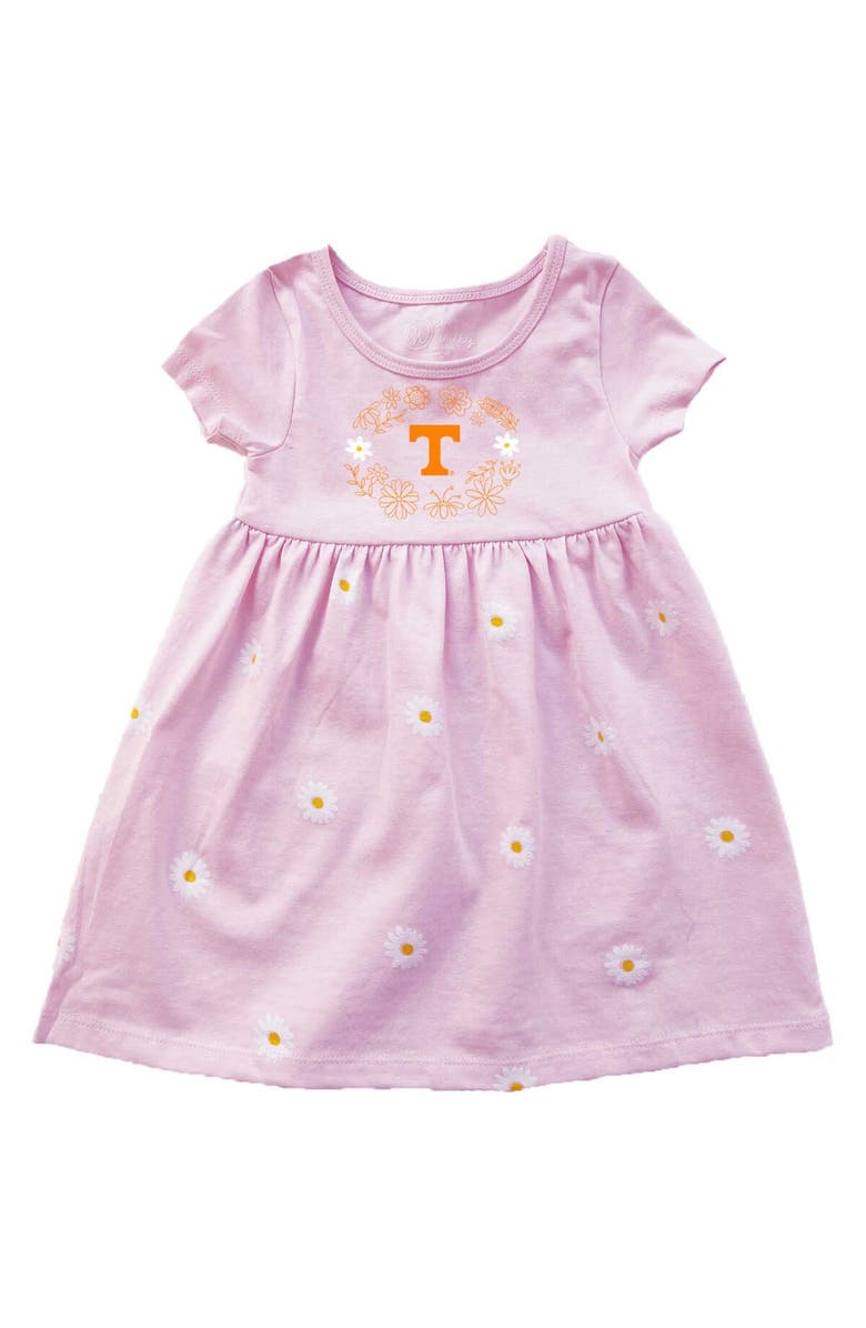 Wes & Willy Girls Toddler Wes & Willy Pink Tennessee Volunteers Daisy Dress, Main, color, Pink