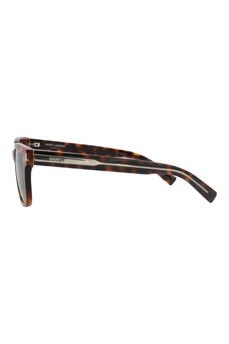 SL 52mm Square Sunglasses, Alternate, color, HAVANA CRYSTAL GREY