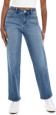 1822 Denim High Waist Straight Leg Jeans