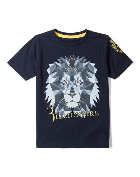 T-shirt Round Neck Ss "royal Blood" Boy