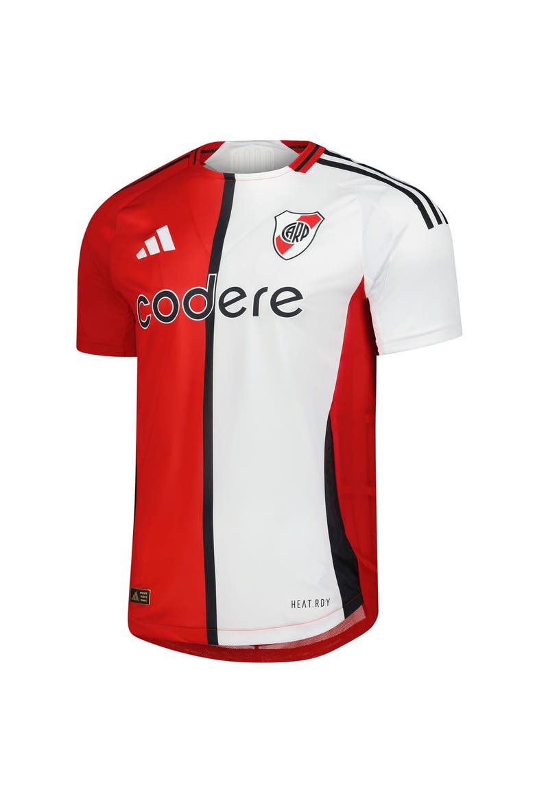 Men's adidas  White/Red Club Atlético River Plate 2024/25 Third Authentic Jersey, Alternate, color, White