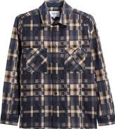Wax London Whiting Glitch Check Overshirt