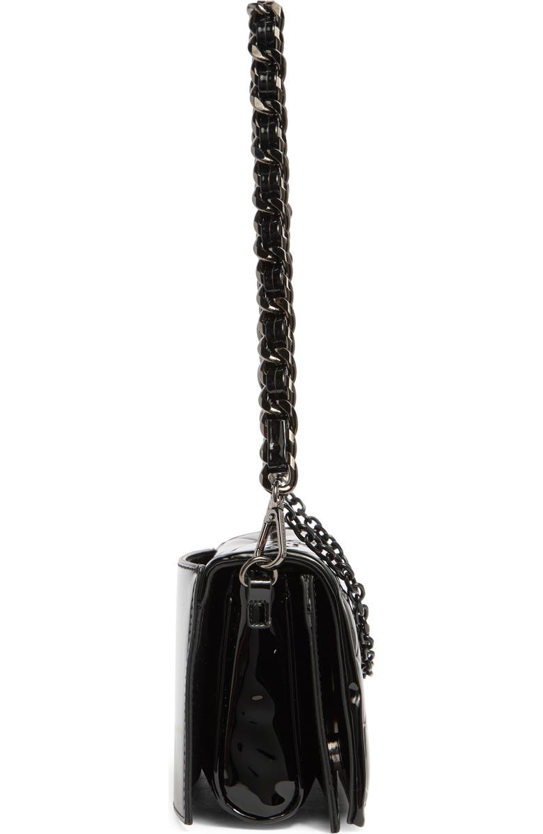 Steve Madden Brona Quilt Embossed Patent Shoulder Bag, Alternate, color,