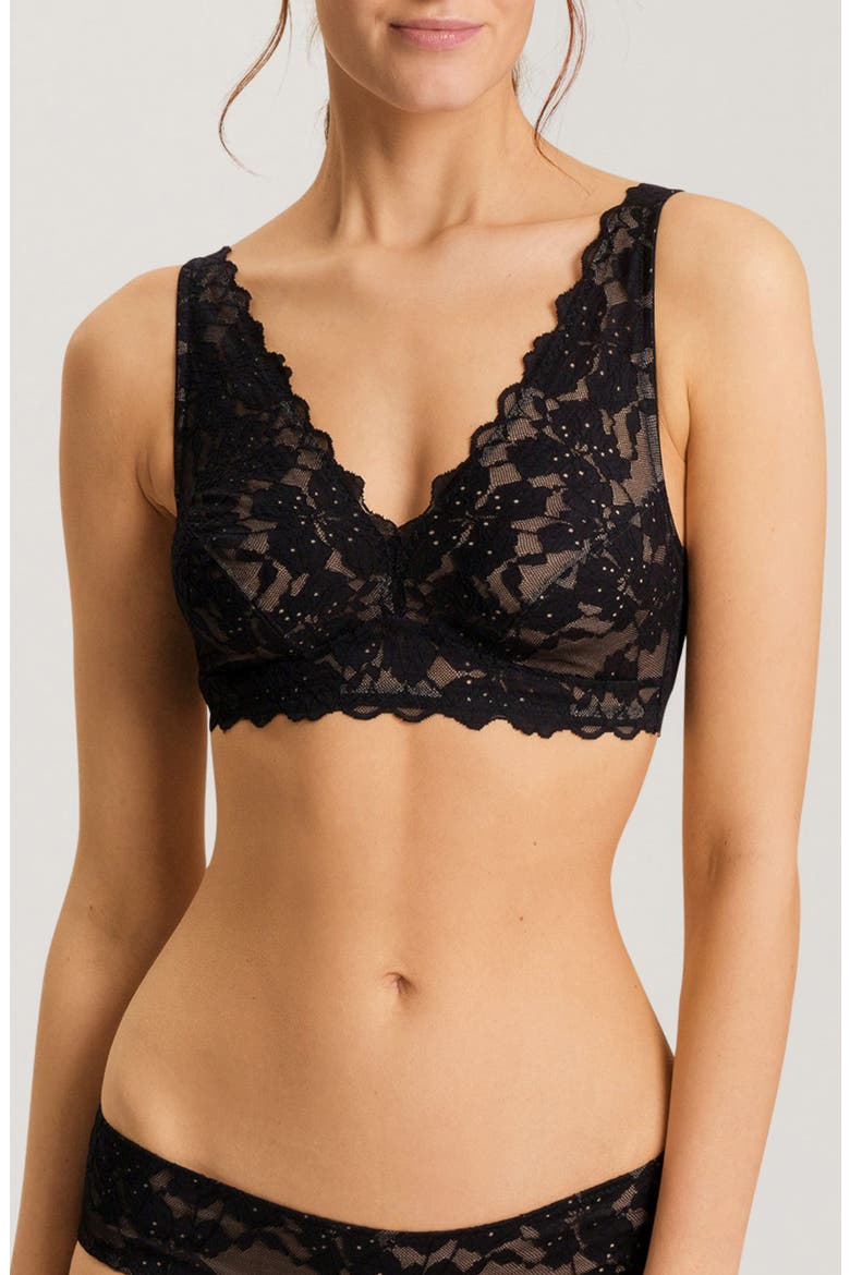 Anais Soft Cup Bra, Main, color, BLACK BEAUTY
