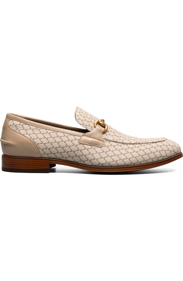 Stacy Adams Brinkley Moc Toe Loafer, Alternate, color, Beige