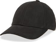 Nordstrom Faux Suede Adjustable Baseball Cap