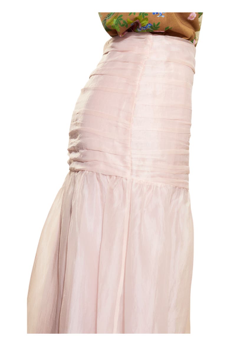 Serafina Silk Skirt, Alternate, color, Ballet Pink