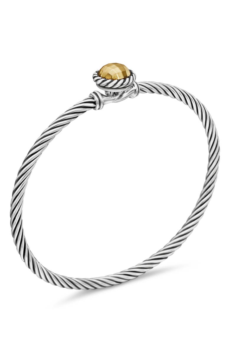 David Yurman Châtelaine Bracelet with Gold Dome and 18K Gold, Alternate, color,