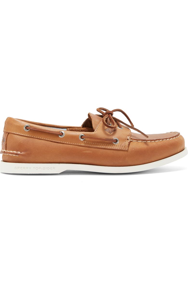 SPERRY TOP-SIDER<sup>®</sup> Authentic Original 2-Eye Plushwave Boat Shoe, Alternate, color,