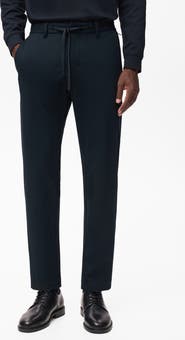 MANGO Slim Fit Drawstring Pants