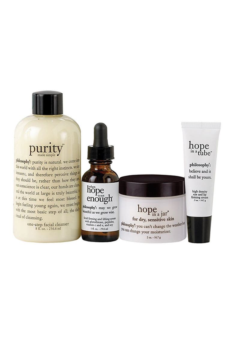 'makeup optional' skin kit for dry, sensitive skin, Main, color, NO COLOR