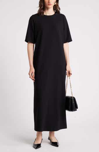 Nordstrom Jacquard Pleat Back Maxi Dress | Nordstrom Nordstrom Jacquard Pleat Back Maxi Dress | Nordstrom