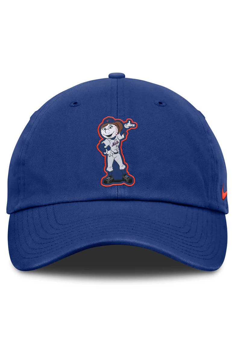 Nike Youth Nike Royal New York Mets Mascot Club Adjustable Hat, Alternate, color, Royal