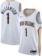 Nike Unisex Nike Zion Williamson White New Orleans Pelicans Swingman Jersey - Association Edition