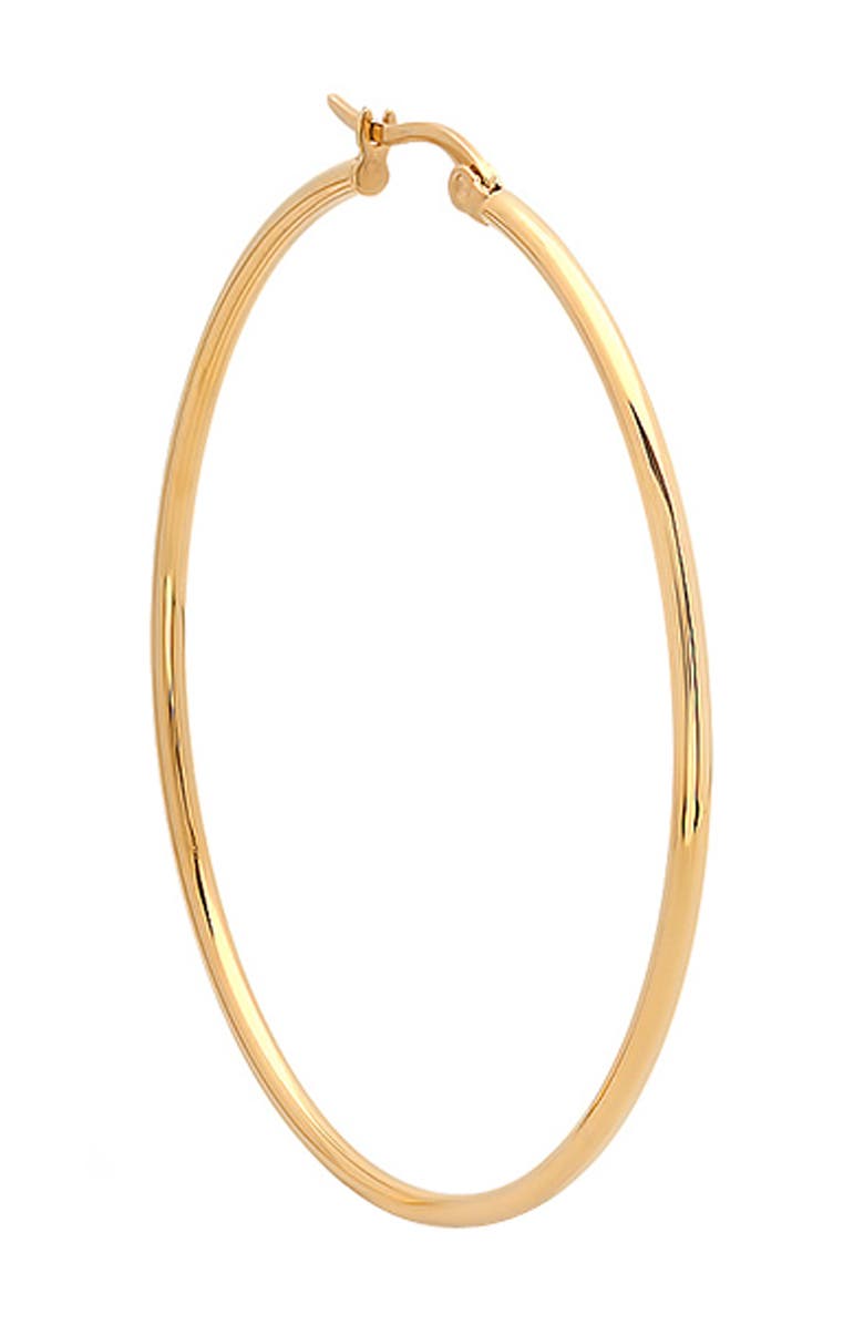 HMY JEWELRY Polished Hoop Earrings, Alternate, color,