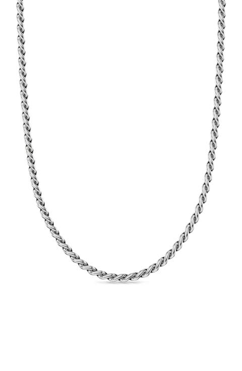 Sculpted Cable Chain Necklace