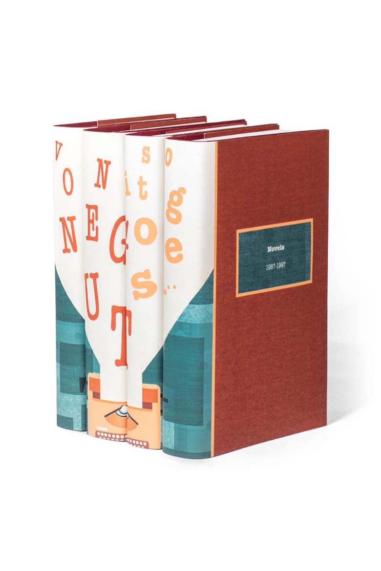 Kurt Vonnegut Book Set, Alternate, color, Mutli