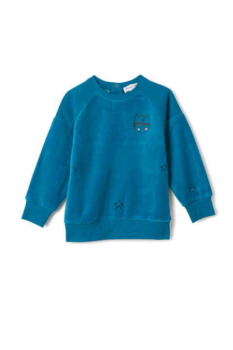 Prince Print Cotton Velour Sweatshirt (Toddler, Little Kid & Big Kid)