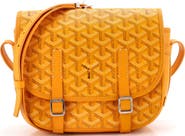Pre-Owned Goyard Belvedere Messenger Bag Coated Canvas with Leather PM