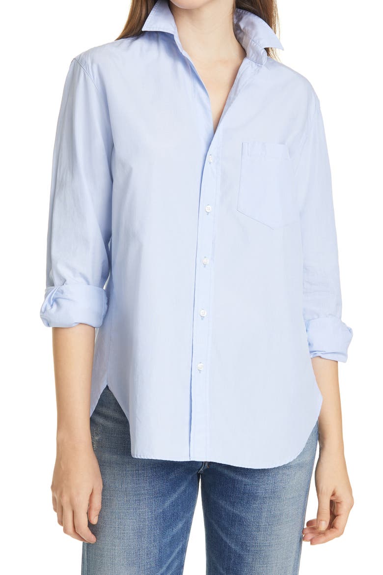 Joedy Button-Up Shirt, Main, color, LIGHT BLUE END ON END