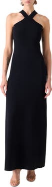 Akris Cross Strap Sweater Dress
