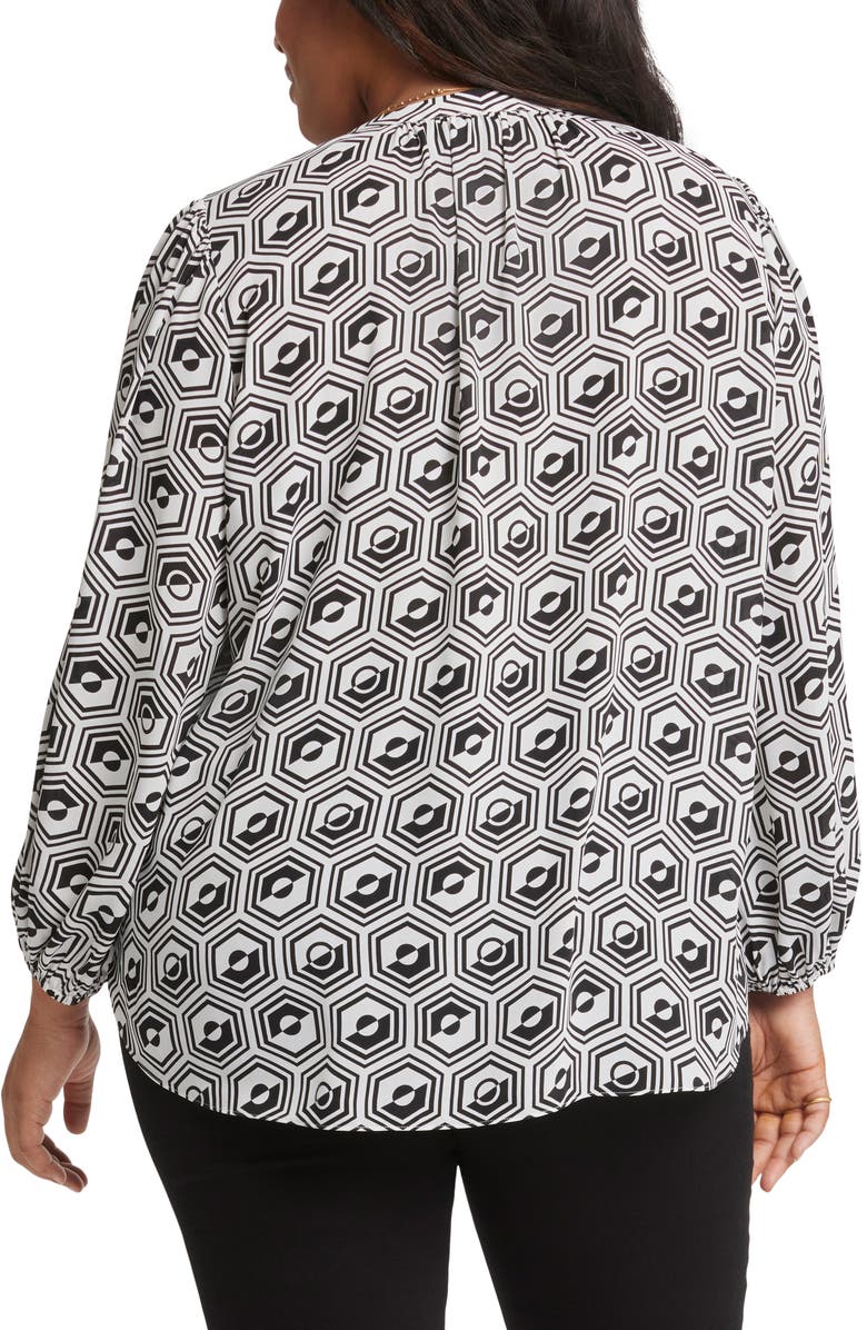 NYDJ Long Sleeve Split Neck Top, Alternate, color, 