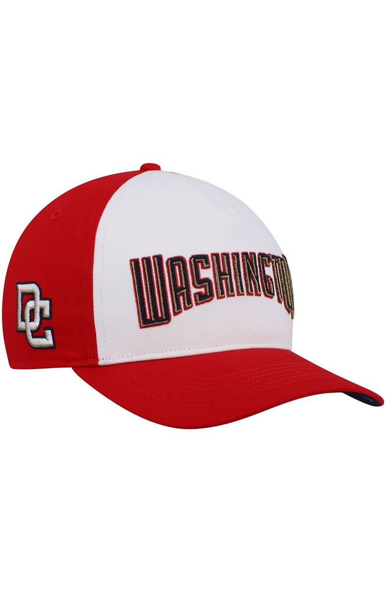 '47 Men's '47 Red/White Washington Nationals Cooperstown Collection Retro Contra Hitch Snapback Hat, Main, color, Red