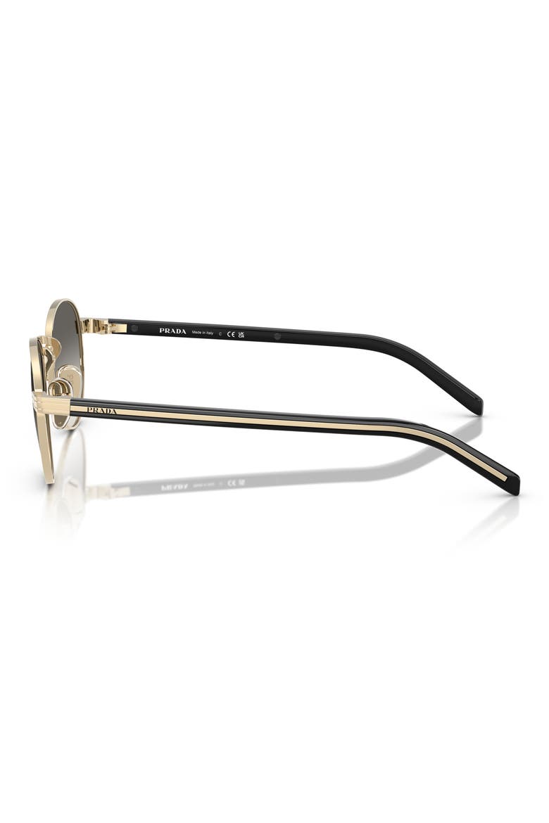 49mm Gradient Phantos Sunglasses, Alternate, color, PALE GOLD