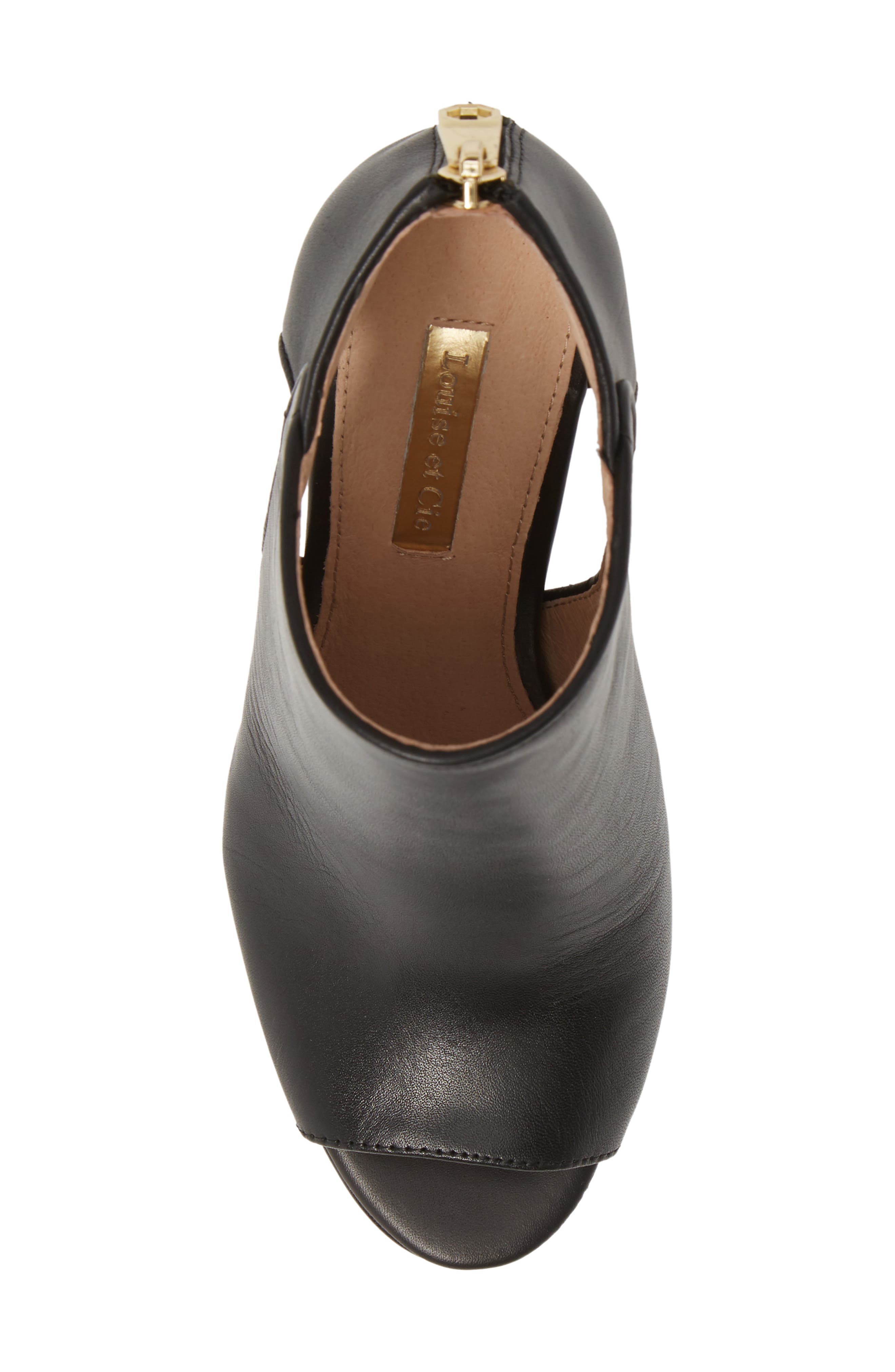 Louise et Cie Ilsabelle Open Toe Bootie, Alternate, color, 