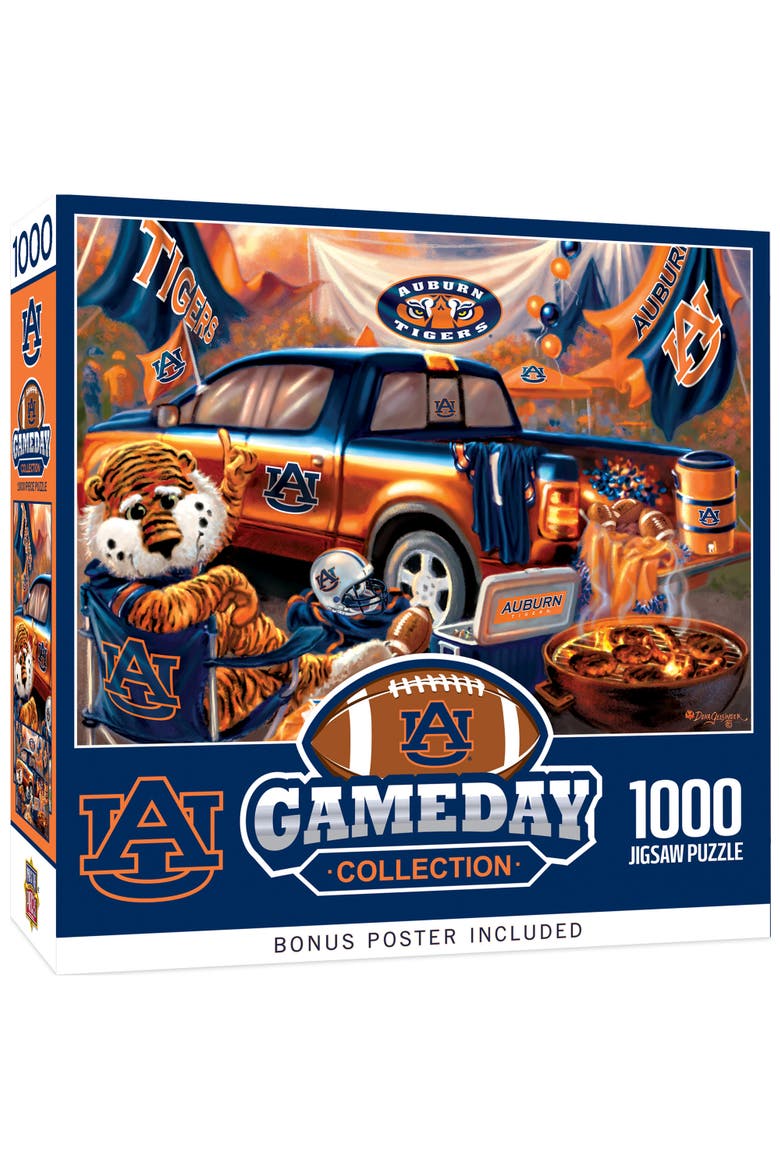 Auburn Tigers Gameday 1000 Piece Puzzle, Main, color, Multicolor