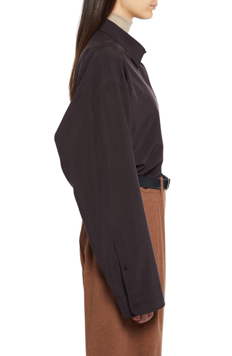 The Row Caroline Oversize Button-Up Shirt, Alternate, color, 