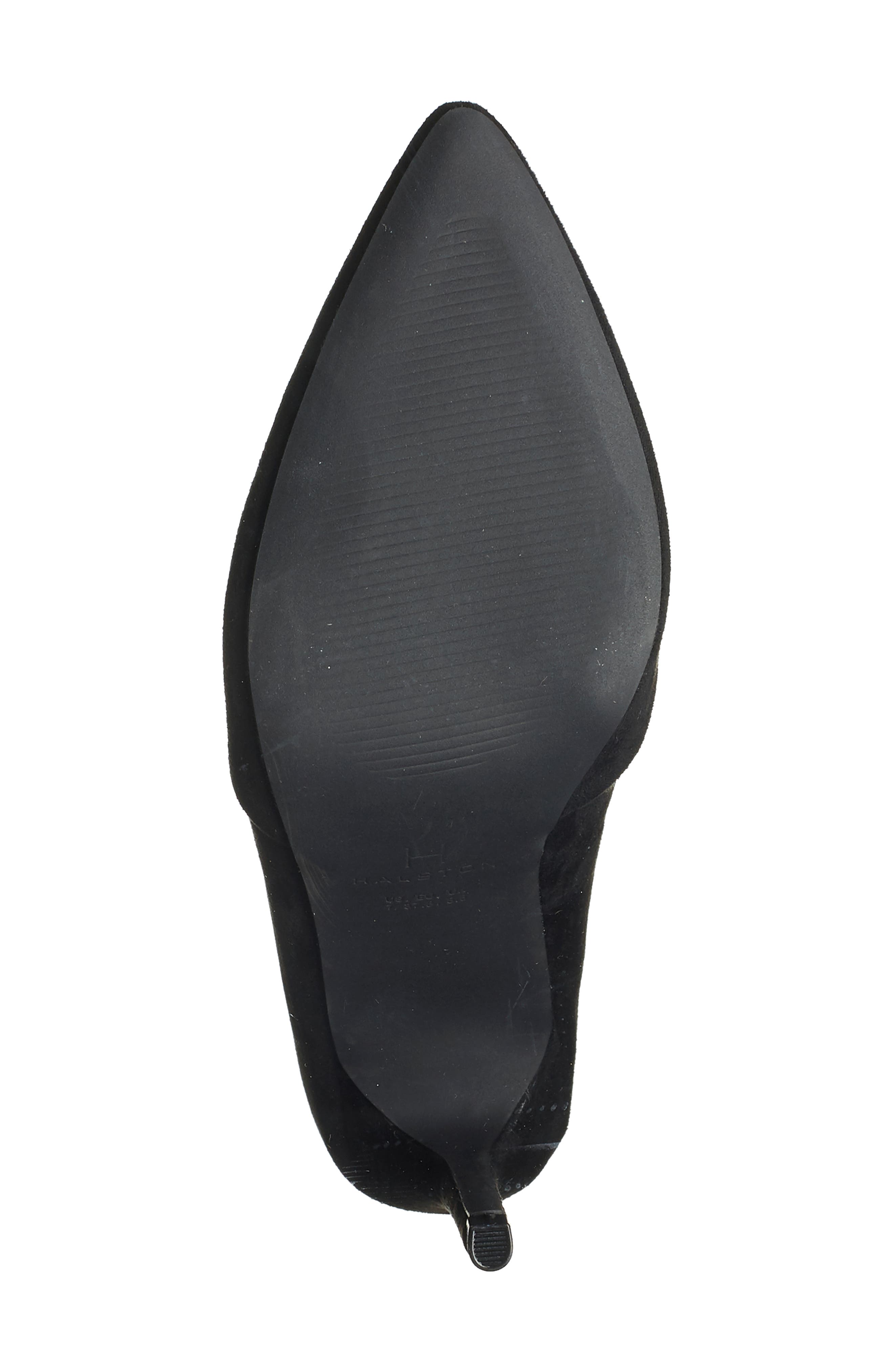 H HALSTON Kendall Faux Suede Pump, Alternate, color, 