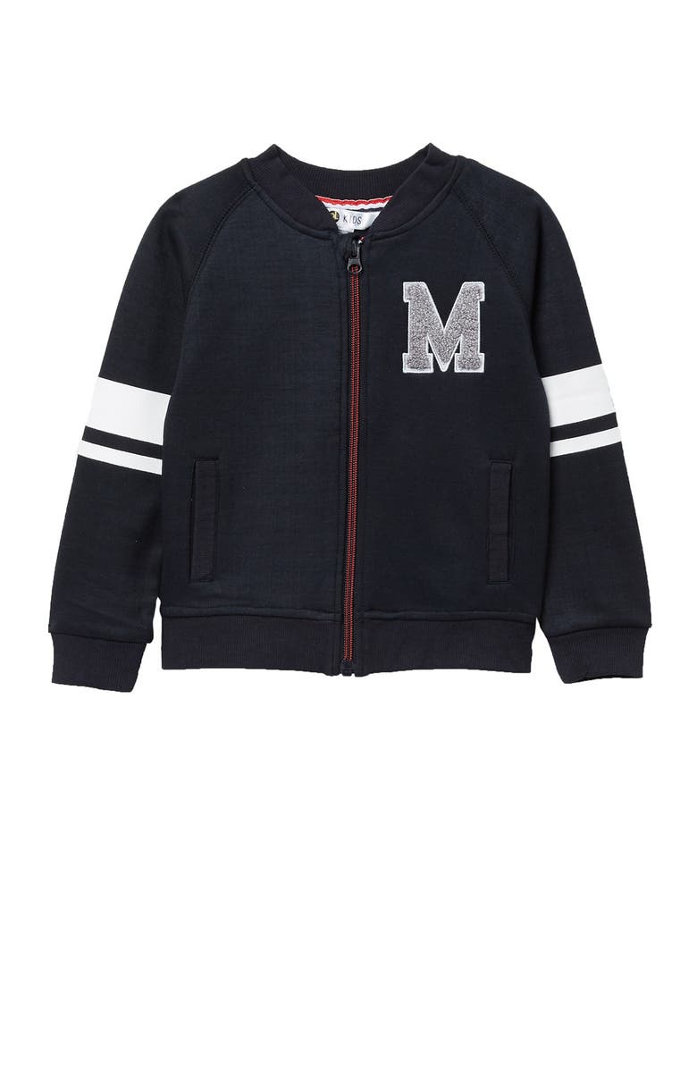 Petit Lem Varsity Knit Bomber, Main, color, 