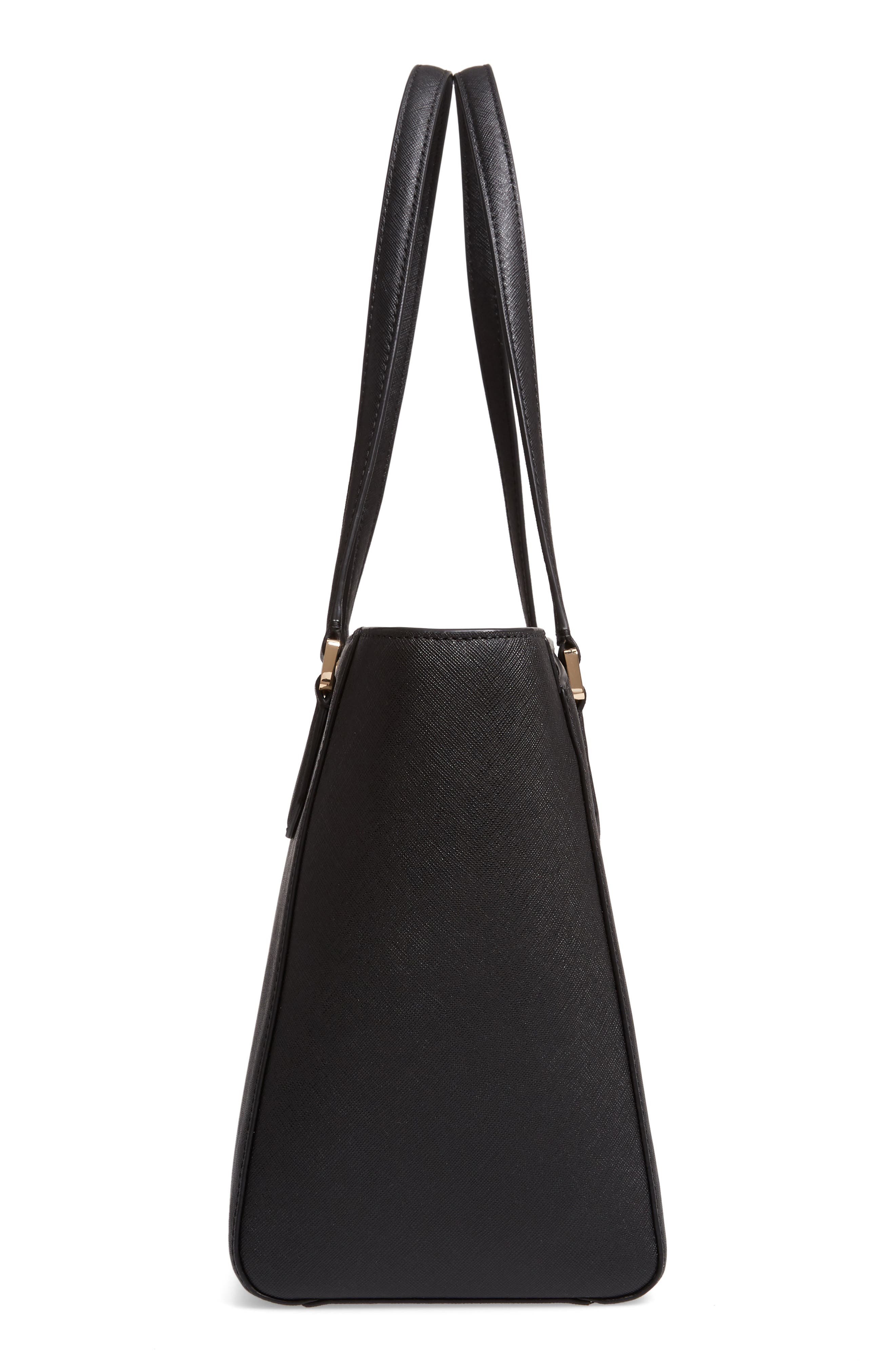 Tory Burch Small Robinson Saffiano Leather Tote, Alternate, color, 