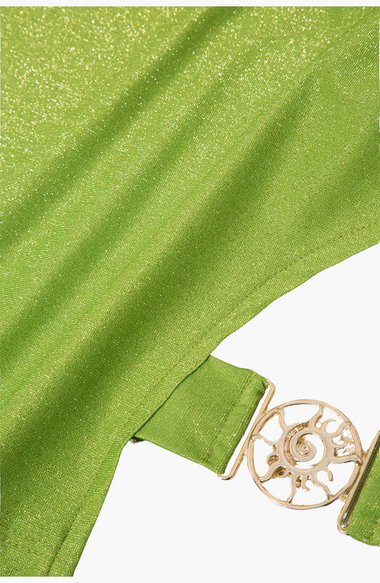 Luna B Scarlett Skirt, Alternate, color, Green