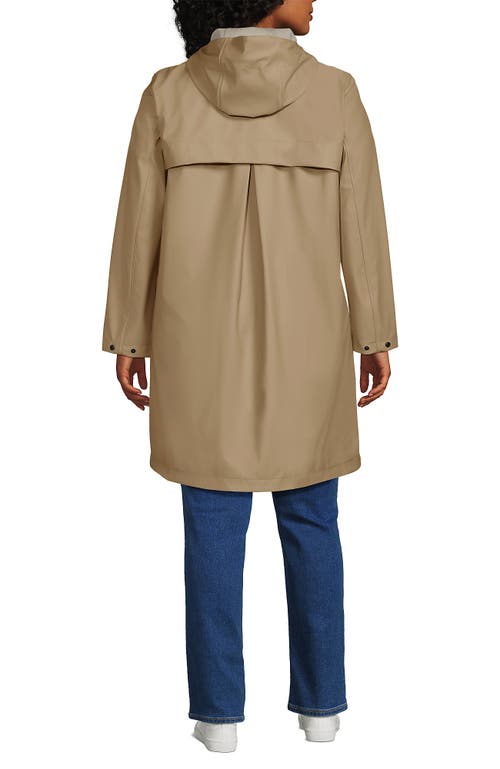 LANDS' END LANDS' END SQUALL RAIN SLICKER COAT