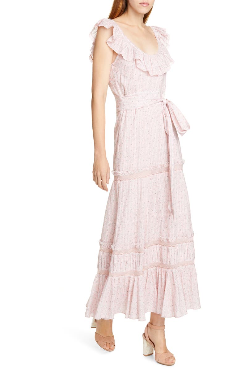 LoveShackFancy Joanne Maxi Dress, Alternate, color, 