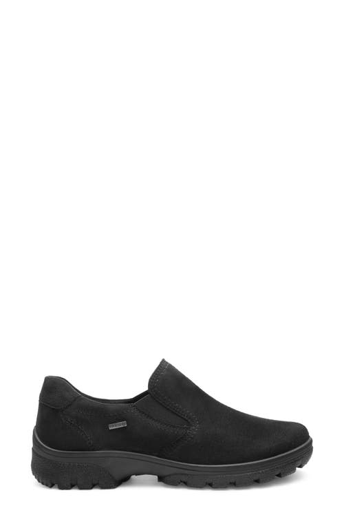 Ara Saber Waterproof Slip-on In Black